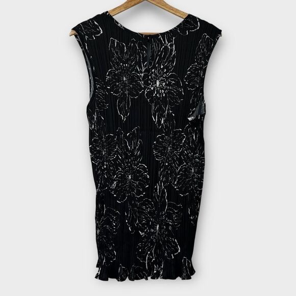 Kate & Mallory Ribbed Stretch Floral Blouse Women’s Size 2XL NWOT - Picture 5 of 9